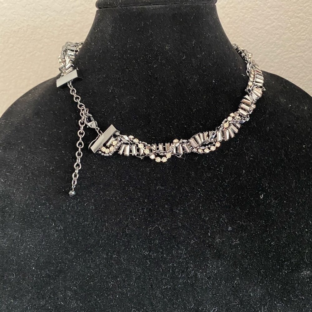 EXPRESS Necklace Rhinestones Statement - Picture 4 of 7
